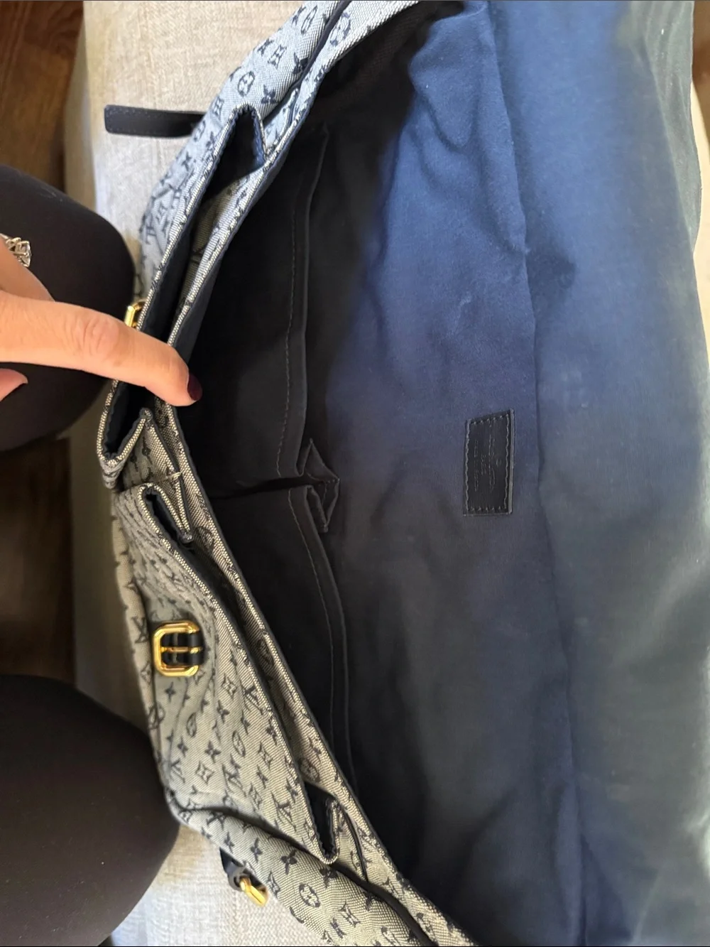 Louis Vuitton diaper bag preowned